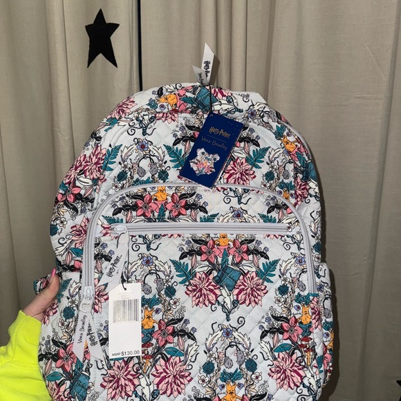 Vera Bradley Harry Potter Floral Campus Backpack - Herbology main image 5